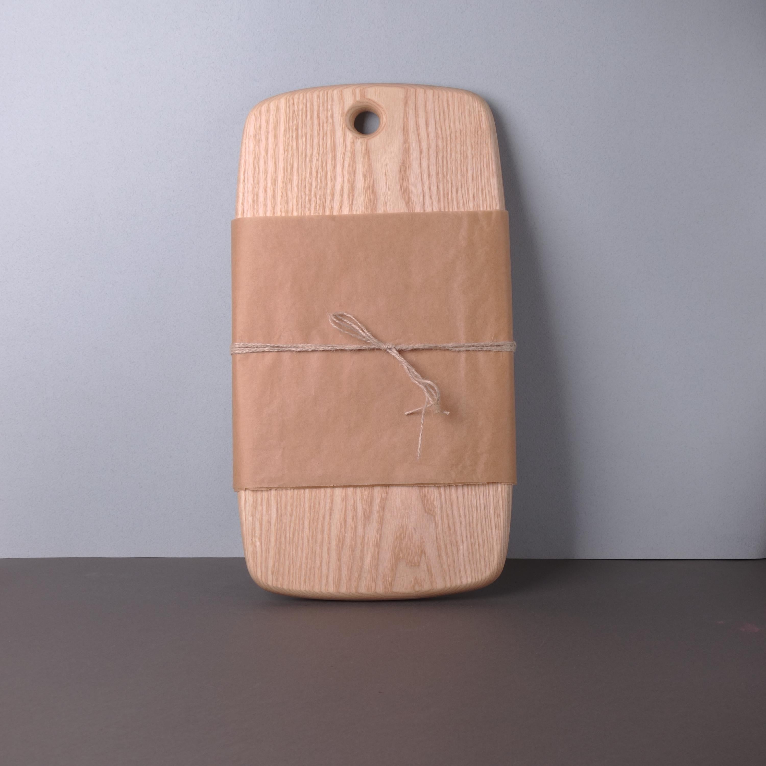 Handmade Wooden Cutting Board Classic Rectangular Shape Ash Wood - Best Gift For Mother's Day