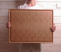 XXXL Size Handmade End Grain Maple Cutting Board Large With Juice Groove and Handles - Best Solution For a Chef